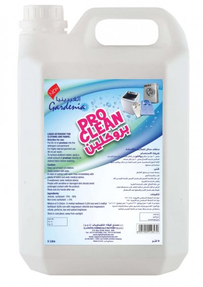 Proclean Liquid Laundry Detergent Commercial laundry cleaning chemical