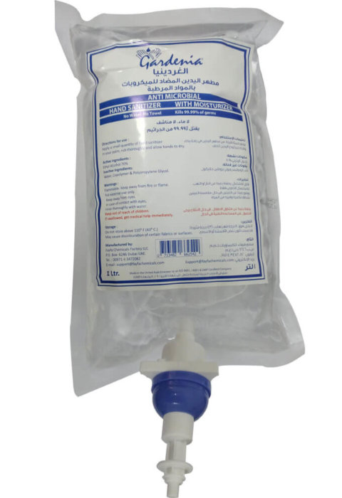 Automatic hand sanitizer dispeser pouch 1 liter dubai